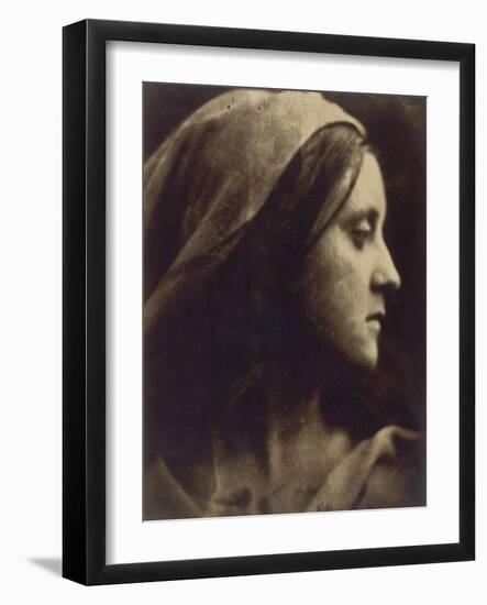 Portrait de Fanny Saint John-Julia Margaret Cameron-Framed Giclee Print
