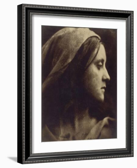 Portrait de Fanny Saint John-Julia Margaret Cameron-Framed Giclee Print