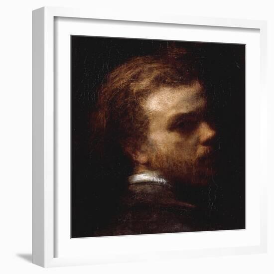 Portrait De Fantin, 1865-Henri Fantin-Latour-Framed Giclee Print