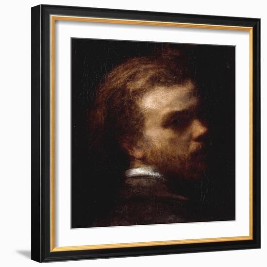 Portrait De Fantin, 1865-Henri Fantin-Latour-Framed Giclee Print