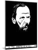 Portrait De Fedor Mikhailovitch Dostoievski (Dostoevsky, Dostoyevsky, Dostoievsky, Dostoevski, Fyod-Felix Edouard Vallotton-Mounted Giclee Print