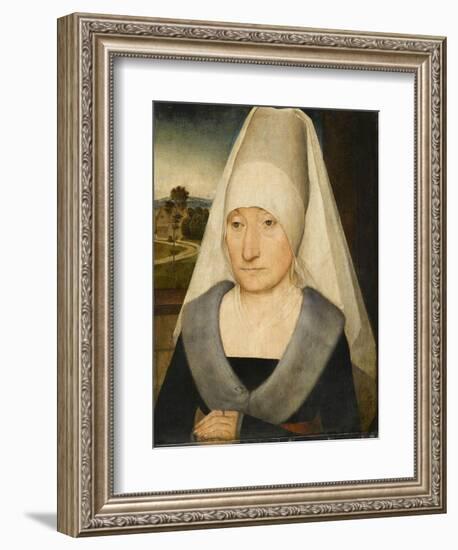 Portrait de femme âgée-Hans Memling-Framed Giclee Print