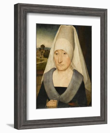 Portrait de femme âgée-Hans Memling-Framed Giclee Print