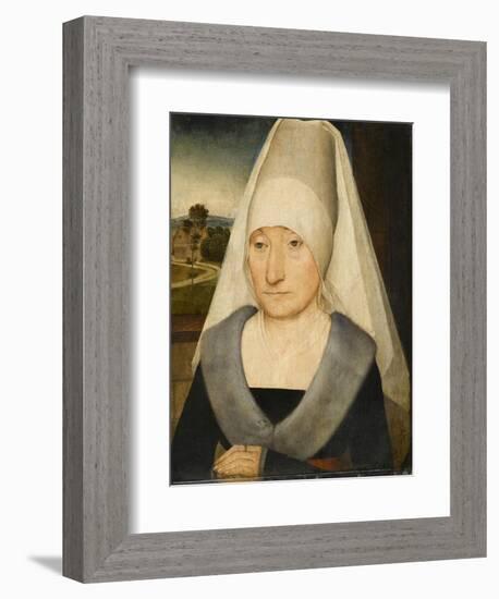 Portrait de femme âgée-Hans Memling-Framed Giclee Print