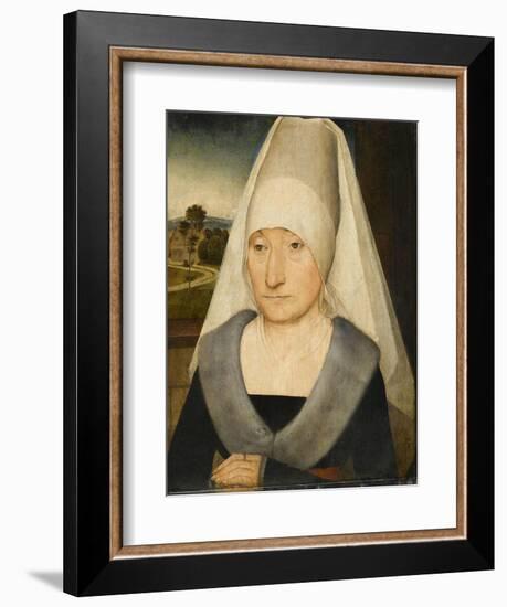 Portrait de femme âgée-Hans Memling-Framed Giclee Print