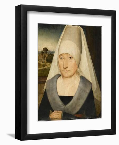 Portrait de femme âgée-Hans Memling-Framed Giclee Print