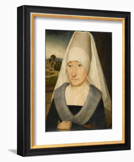 Portrait de femme âgée-Hans Memling-Framed Giclee Print