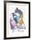 Portrait de Femme au Veret Escossais-Pablo Picasso-Framed Collectable Print