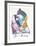 Portrait de Femme au Veret Escossais-Pablo Picasso-Framed Collectable Print