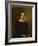 Portrait de femme en noir-Jean Jacques Henner-Framed Giclee Print