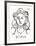 Portrait de Femme-Pablo Picasso-Framed Collectable Print