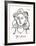 Portrait de Femme-Pablo Picasso-Framed Collectable Print