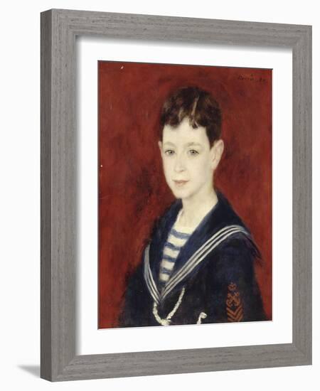 Portrait de Fernand Halphen (1872-1917) enfant-Pierre-Auguste Renoir-Framed Giclee Print