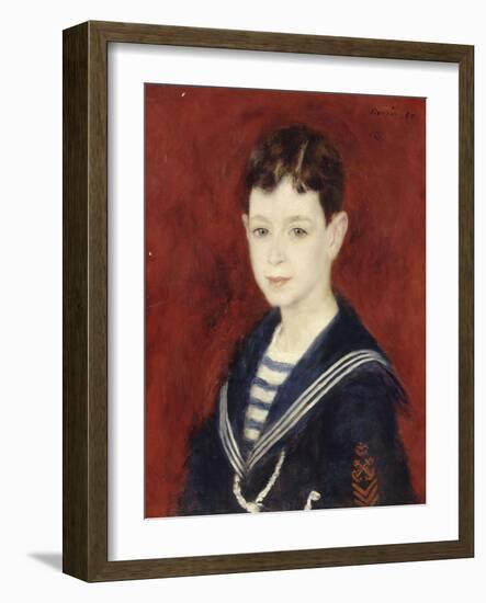 Portrait de Fernand Halphen (1872-1917) enfant-Pierre-Auguste Renoir-Framed Giclee Print