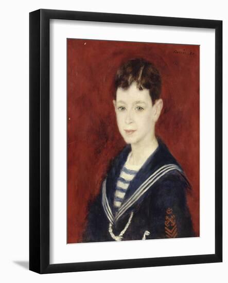 Portrait de Fernand Halphen (1872-1917) enfant-Pierre-Auguste Renoir-Framed Giclee Print