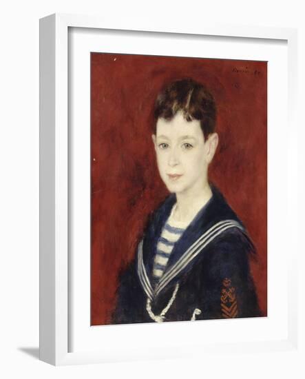 Portrait de Fernand Halphen (1872-1917) enfant-Pierre-Auguste Renoir-Framed Giclee Print