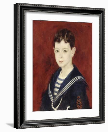 Portrait de Fernand Halphen (1872-1917) enfant-Pierre-Auguste Renoir-Framed Giclee Print