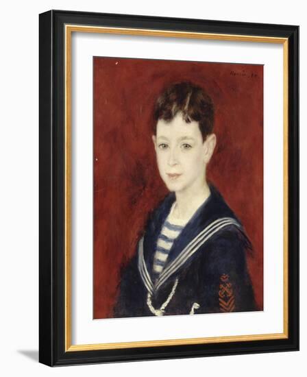 Portrait de Fernand Halphen (1872-1917) enfant-Pierre-Auguste Renoir-Framed Giclee Print