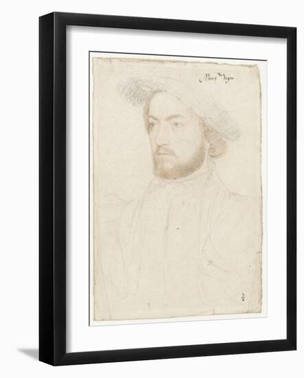 Portrait de François de Rohan, seigneur de Gié (1515-1560)-Jean Clouet-Framed Giclee Print