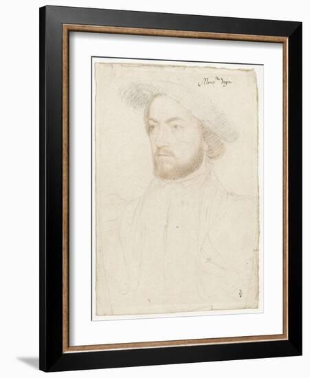 Portrait de François de Rohan, seigneur de Gié (1515-1560)-Jean Clouet-Framed Giclee Print