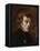 Portrait de Frédéric Chopin (1810-1849), musicien-Eugene Delacroix-Framed Premier Image Canvas
