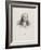 Portrait de Goethe en buste-Eugene Delacroix-Framed Giclee Print