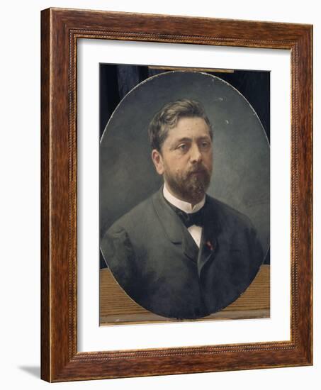 Portrait de Gustave Eiffel (1832-1923)-Vieusseux-Framed Giclee Print