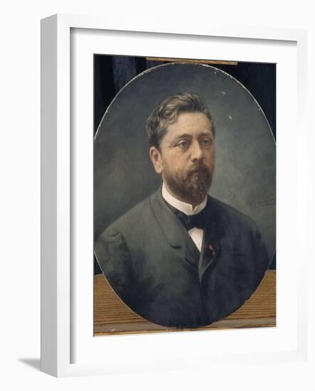 Portrait de Gustave Eiffel (1832-1923)-Vieusseux-Framed Giclee Print