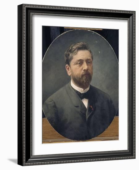 Portrait de Gustave Eiffel (1832-1923)-Vieusseux-Framed Giclee Print