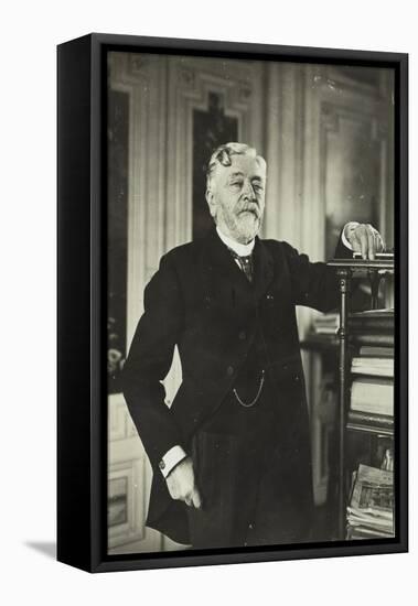 Portrait de Gustave Eiffel-null-Framed Premier Image Canvas
