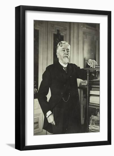 Portrait de Gustave Eiffel-null-Framed Giclee Print