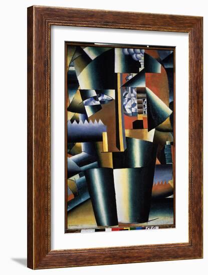 Portrait De Ivan Klyun (Kliun) (Ivan Klioune) (1873-1943) (Portrait of Ivan Klyun) - Peinture De Ka-Kazimir Severinovich Malevich-Framed Giclee Print