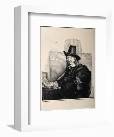 Portrait de Jean Asselyn (B277)-Amand Durand-Framed Collectable Print