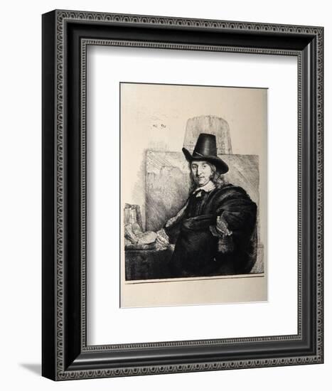 Portrait de Jean Asselyn (B277)-Amand Durand-Framed Collectable Print