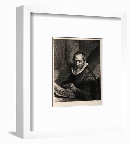 Portrait de Jean Corneille Sylvius (B266)-Amand Durand-Framed Collectable Print