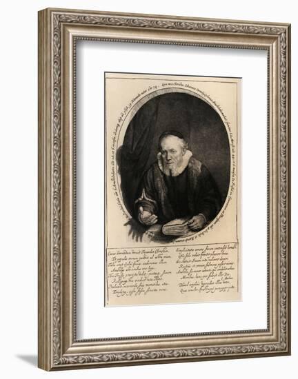 Portrait de Jean Corneille Sylvius (B280)-Amand Durand-Framed Premium Edition