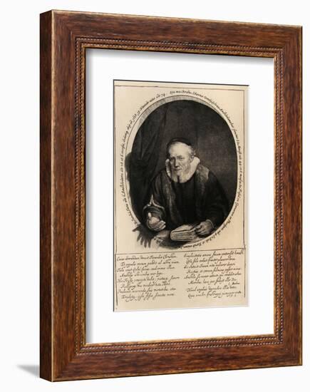 Portrait de Jean Corneille Sylvius (B280)-Amand Durand-Framed Premium Edition