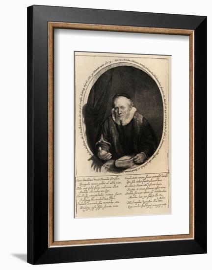 Portrait de Jean Corneille Sylvius (B280)-Amand Durand-Framed Premium Edition