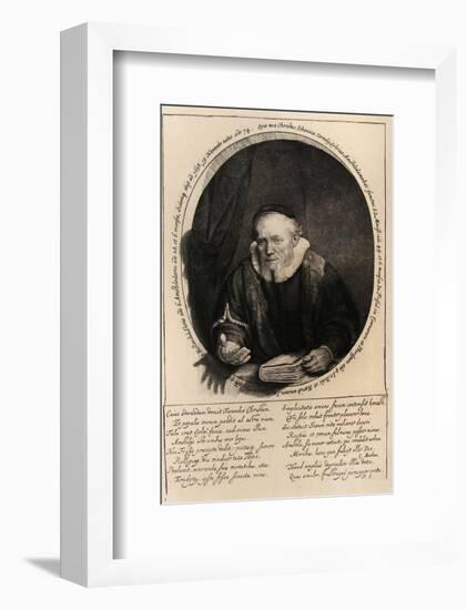 Portrait de Jean Corneille Sylvius (B280)-Amand Durand-Framed Premium Edition