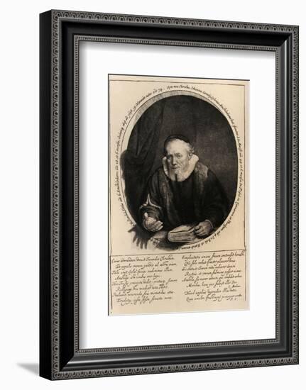 Portrait de Jean Corneille Sylvius (B280)-Amand Durand-Framed Premium Edition