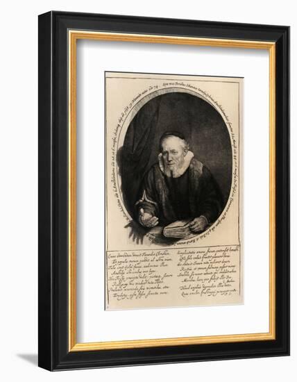 Portrait de Jean Corneille Sylvius (B280)-Amand Durand-Framed Premium Edition