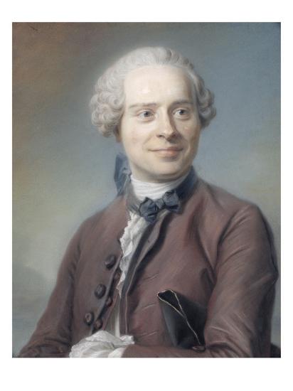 Portrait de Jean Le Rond d'Alembert (1717-1783), philosophe Giclee ...