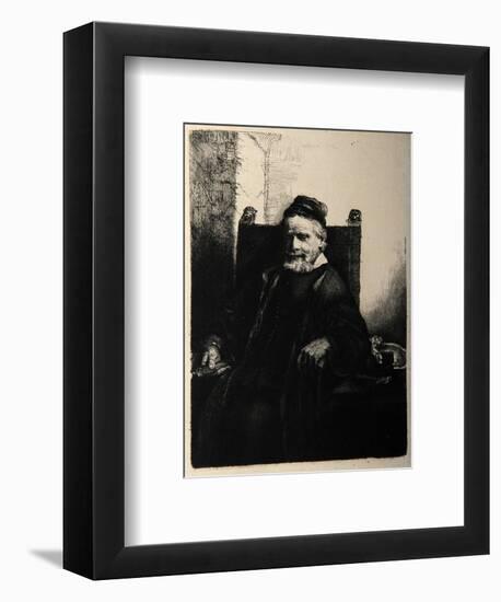 Portrait de Jean Lutma (B276)-Amand Durand-Framed Collectable Print