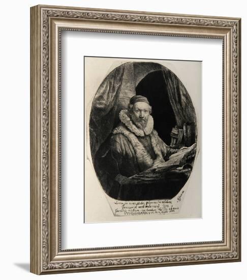 Portrait de Jean Wtenbogardus (B279)-Amand Durand-Framed Collectable Print