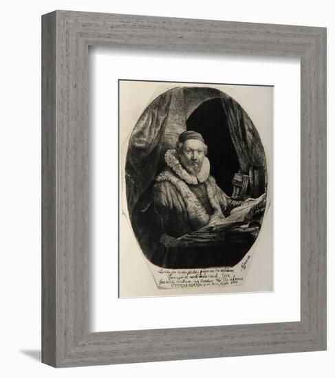 Portrait de Jean Wtenbogardus (B279)-Amand Durand-Framed Collectable Print