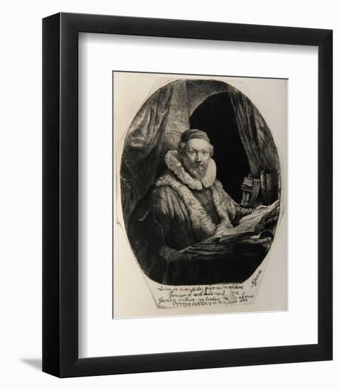 Portrait de Jean Wtenbogardus (B279)-Amand Durand-Framed Collectable Print
