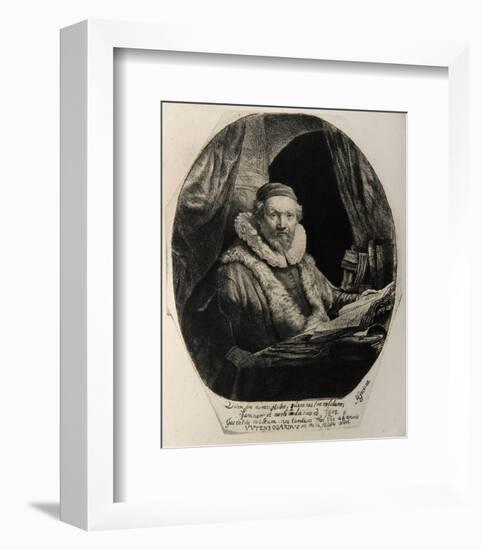 Portrait de Jean Wtenbogardus (B279)-Amand Durand-Framed Collectable Print