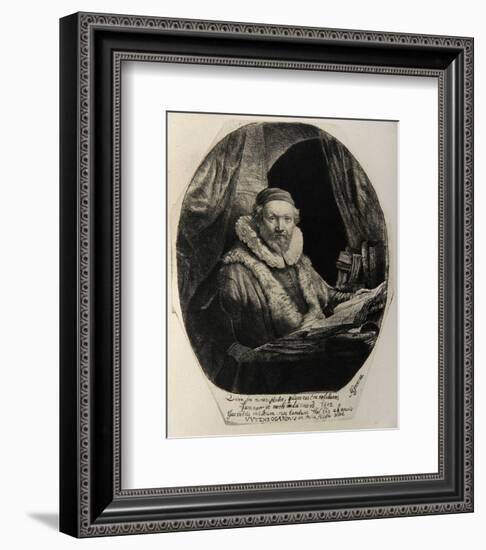 Portrait de Jean Wtenbogardus (B279)-Amand Durand-Framed Collectable Print