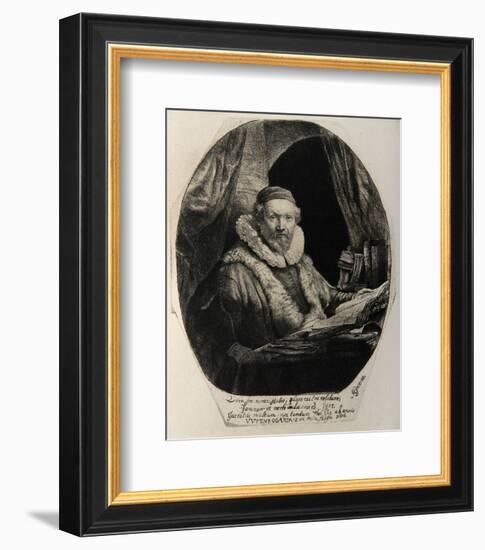 Portrait de Jean Wtenbogardus (B279)-Amand Durand-Framed Collectable Print