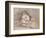 Portrait de Juliette Courbet endormie sur son livre-Gustave Courbet-Framed Giclee Print